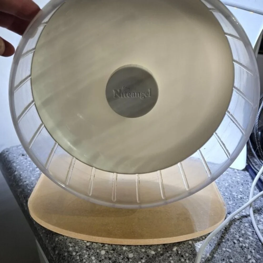 Niteangel Super-Silent Hamster Exercise Wheel (see photo for colour)